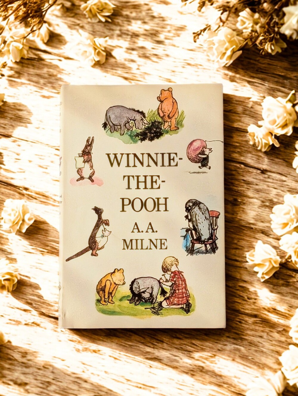Vintage Winnie-the-Pooh Hardcover Book by A.A. Milne